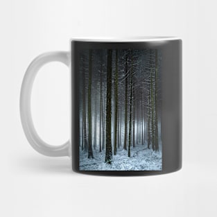 Snowy Forest in the Fog Mug